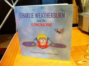 The cover of Charlie Weatherburn and the Flying Machine