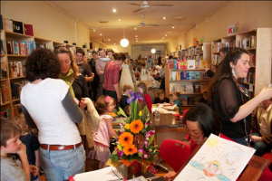 Book launch crowds